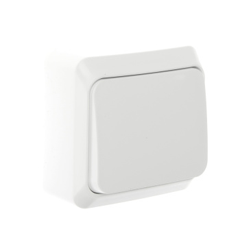 Выключатель "Этюд" ОП 1кл. белый переключатель ВА10-004В *10/25