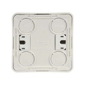 Выключатель "Этюд" ОП 1кл. белый переключатель ВА10-004В *10/25