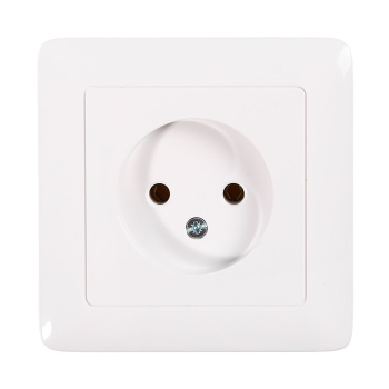 Розетка "Хит" СП 1-мест. белая РС10-132-б *10/114