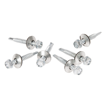 Саморезы кровельные BROZEX пакет 5,5*38 (10шт) *10/100