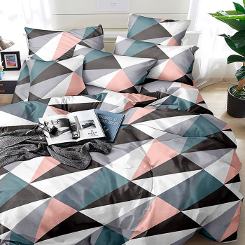 Постельное белье евро бамбук Орхидея 4063, наволочки 70*70 - 2шт *1