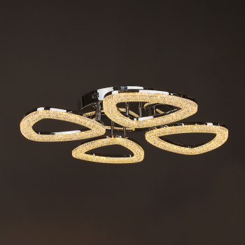 Люстра YH1232/4 CH 4*14W LED 3000-6500К (d-635; h-100) пульт  VERNER LIGHTING *1 Люстра YH1232/4 CH 4*14W LED 3000-6500К (d-635; h-100) пульт  VERNER LIGHTING *1