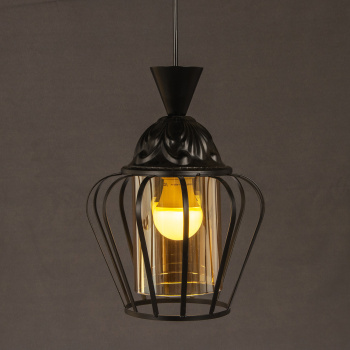 Люстра 11180-0.9-01 BK  40Вт Е27 S=6м2  *1/12