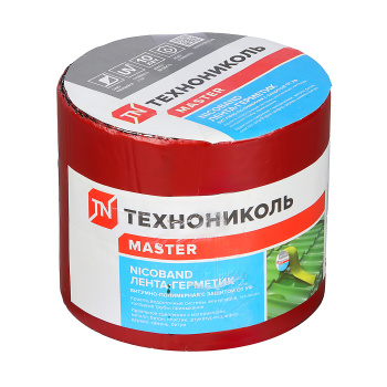 Лента-герметик 3х0.1 м ТехноНиколь Master Nicoband, красный