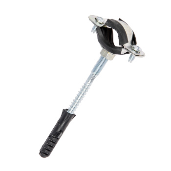 Хомут металлорезиновый с дюбелем и шурупом Ø 20-25 мм 1/2" СТМ CHSR0012 *1/180